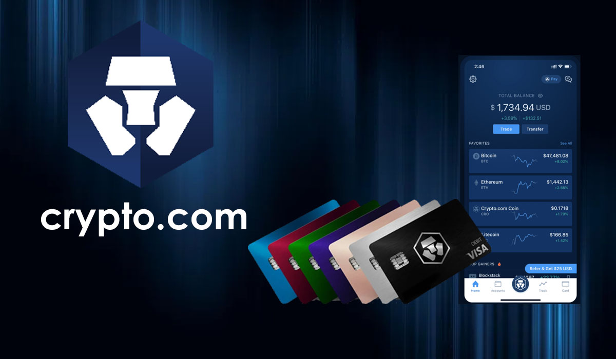 crypto.comคืออะไร วิธีใช้งาน,การลงทะเบียนและยืนยันตัวตนฝากเงินรับดอกเบี้ยโบนัส,Crypto.com Visa Card 